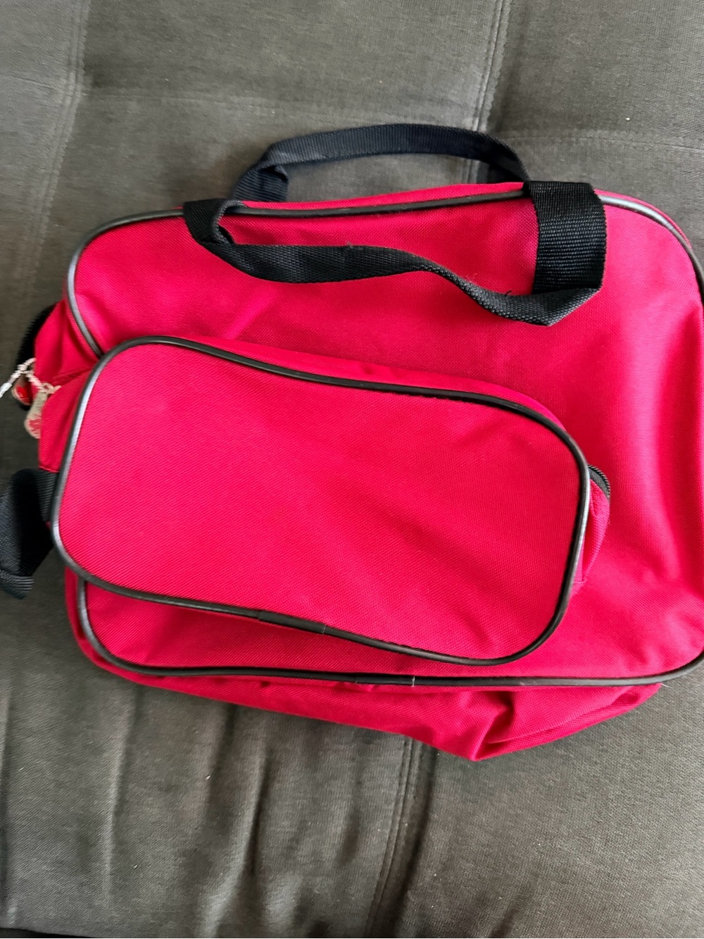 Beverly Hills Polo Club Men’s Red Toiletry and Travel Bag Set